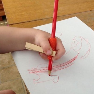 استخدام مشبك الملابس